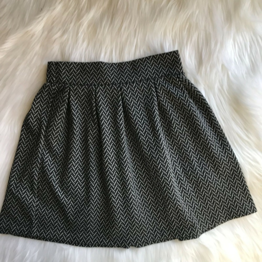 NWT Y2K Candies‎ Black and Grey Pleated Mini Skirt - Size 1